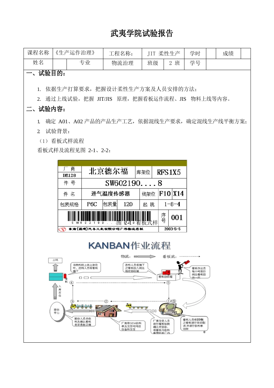 JIT柔性生产实验报告_第2页