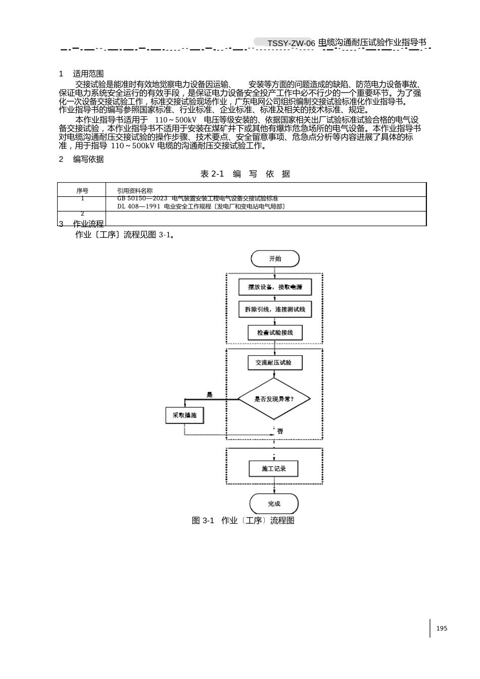 82电缆交流耐压试验作业指导书(2023年版)_第3页