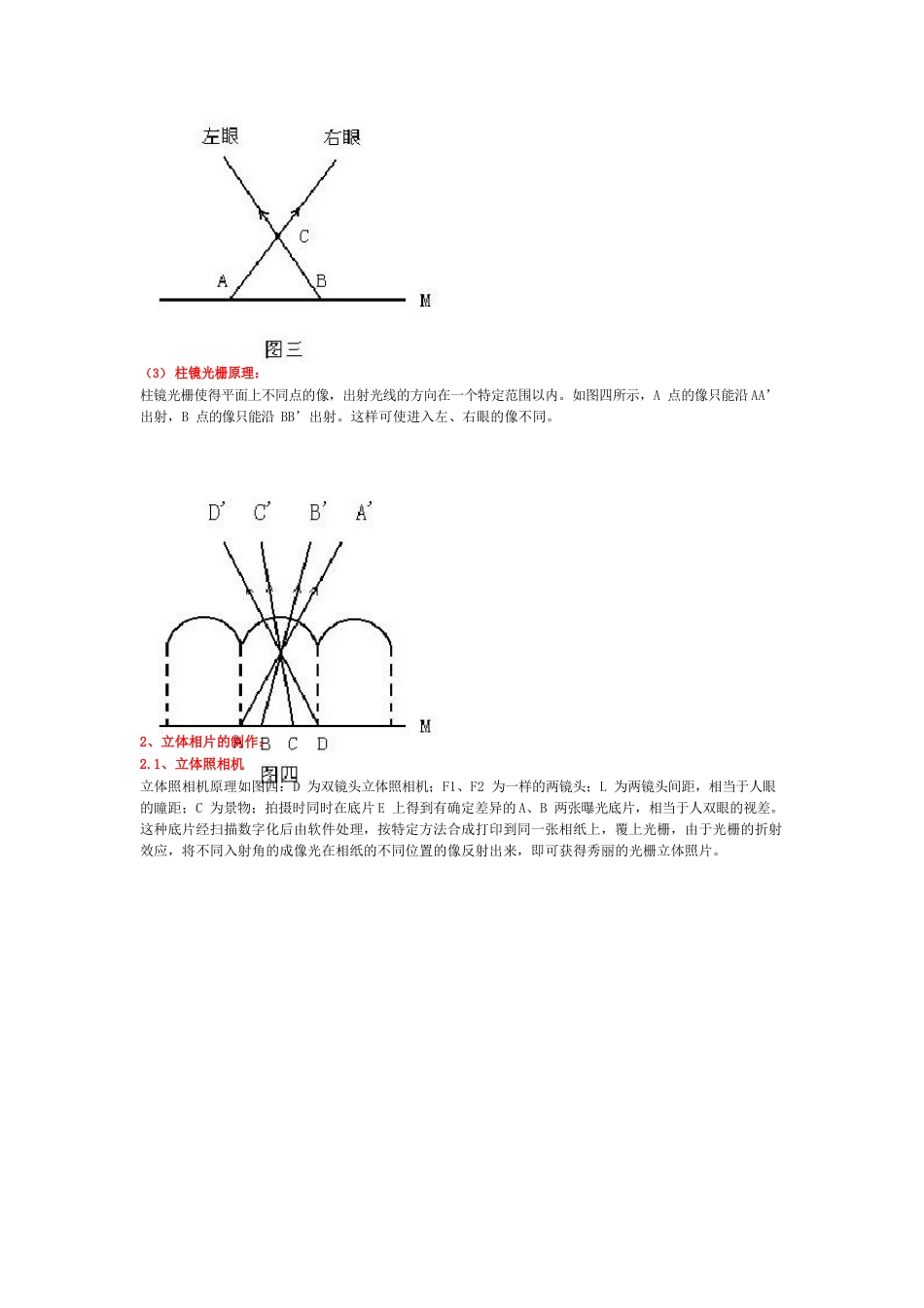 3D立体摄影原理_第3页