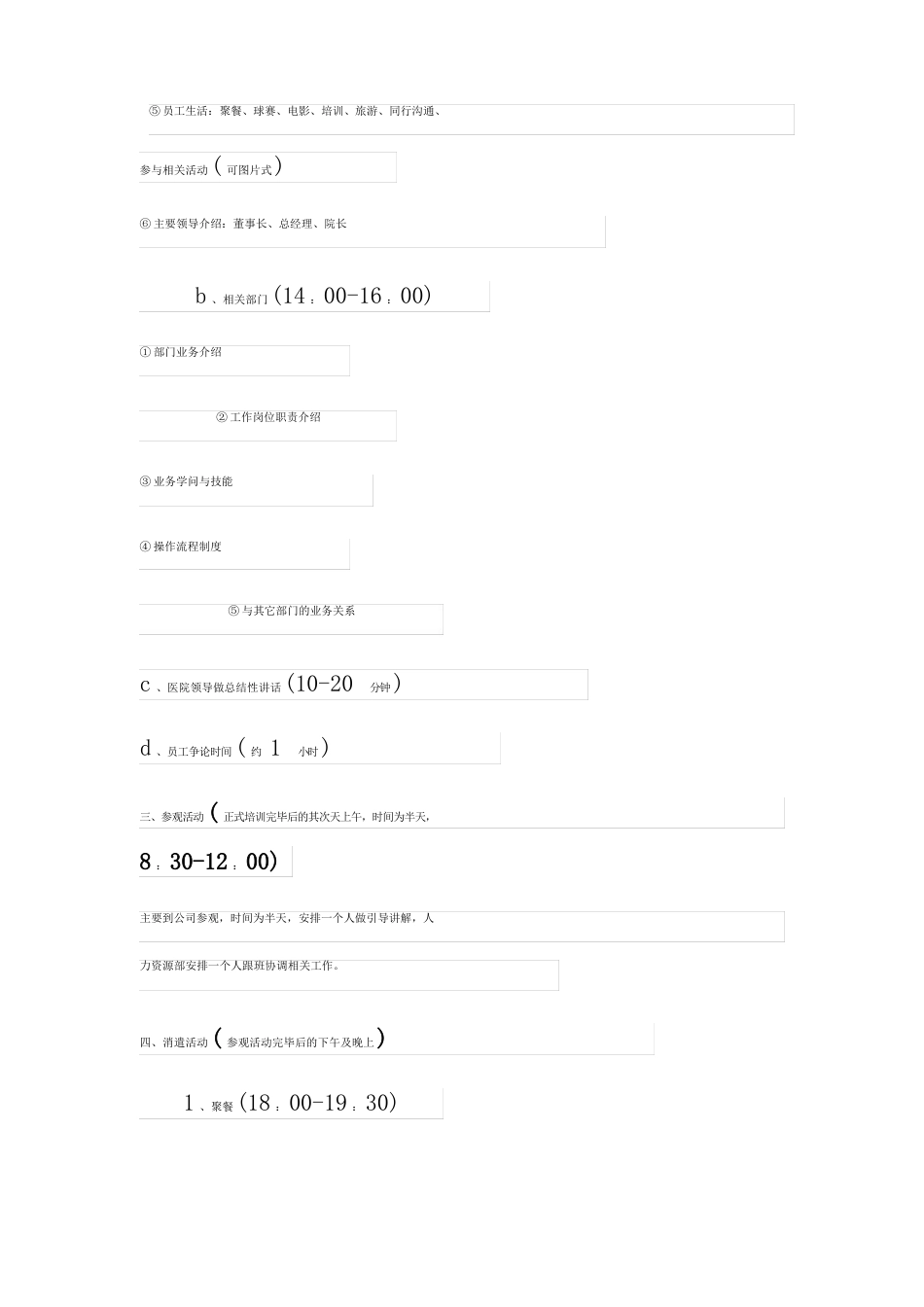 2023年新员工入职培训方案_第3页