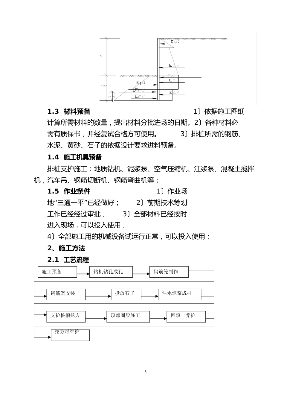 006排桩支护支护施工方法_第3页