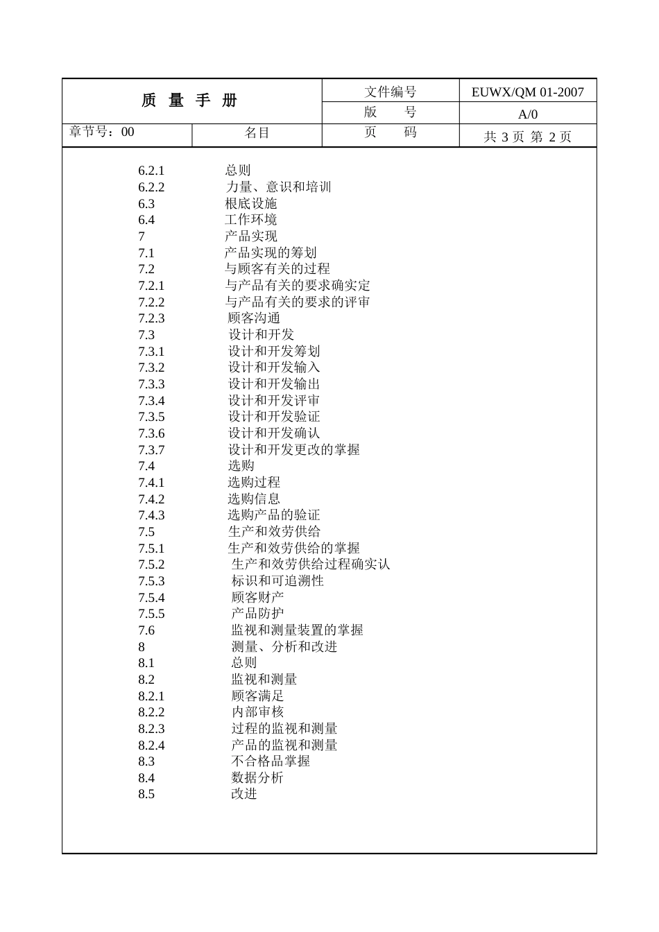 ISO软件开发全套文档质量手册_第3页