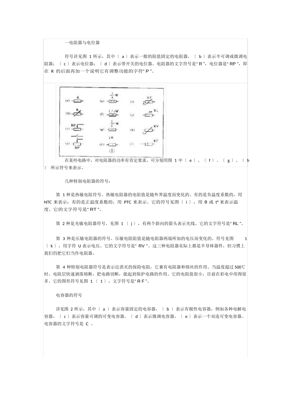 常用电子器件符号_第1页