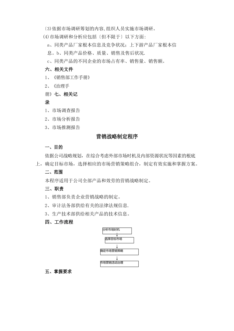 化工企业销售管理制度_第2页