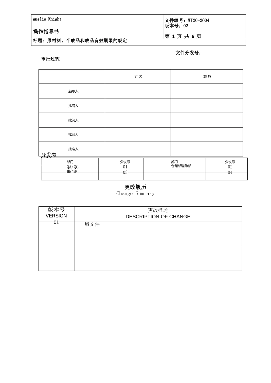 原料,配制半成品和成品有效期限的规定_第1页