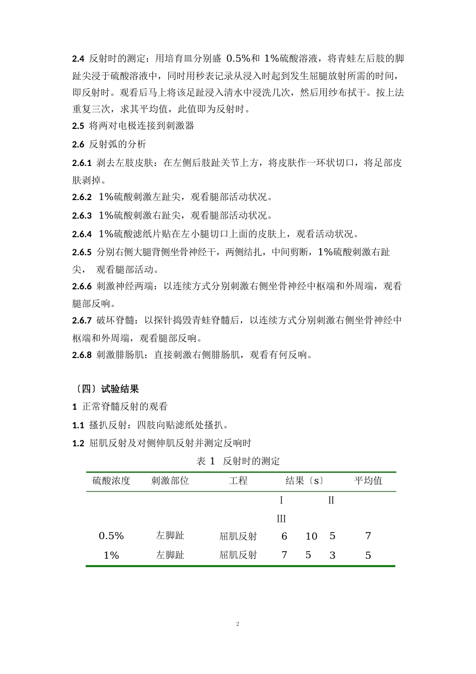 《人体解剖生理学》青蛙解剖实验过程与报告_第3页