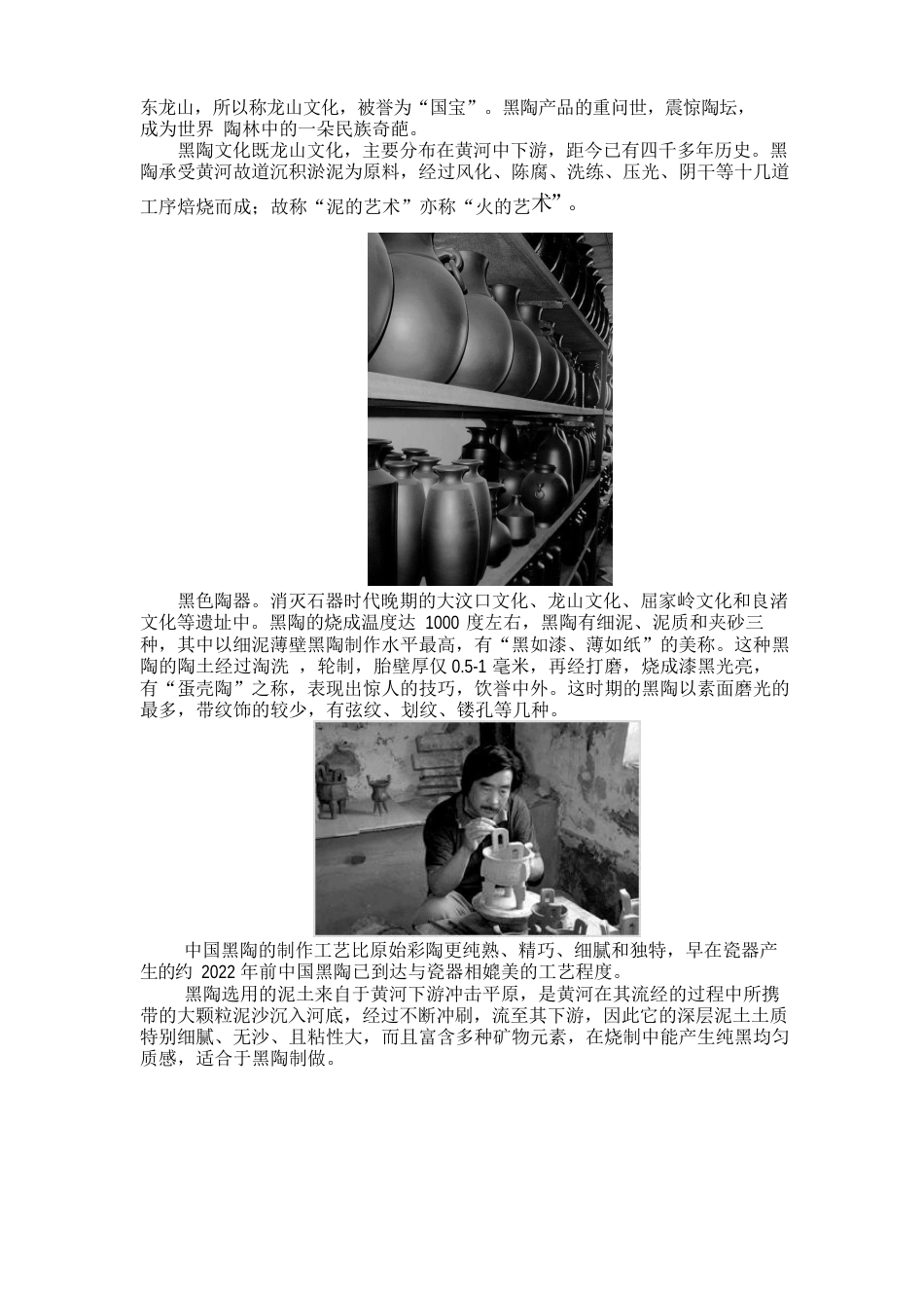 黑陶调查报告_第3页