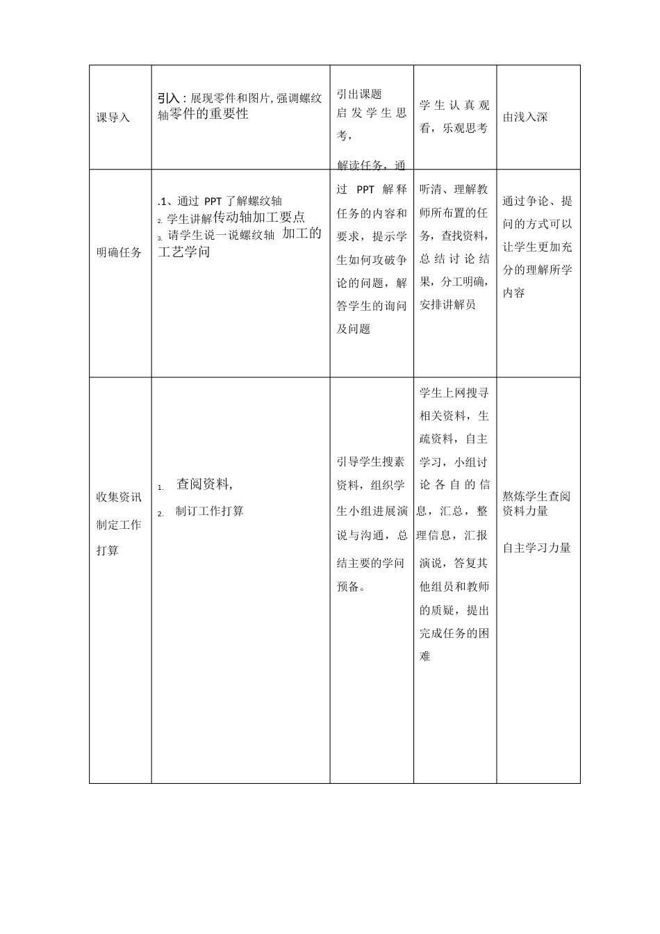 一体化教案模板_第3页