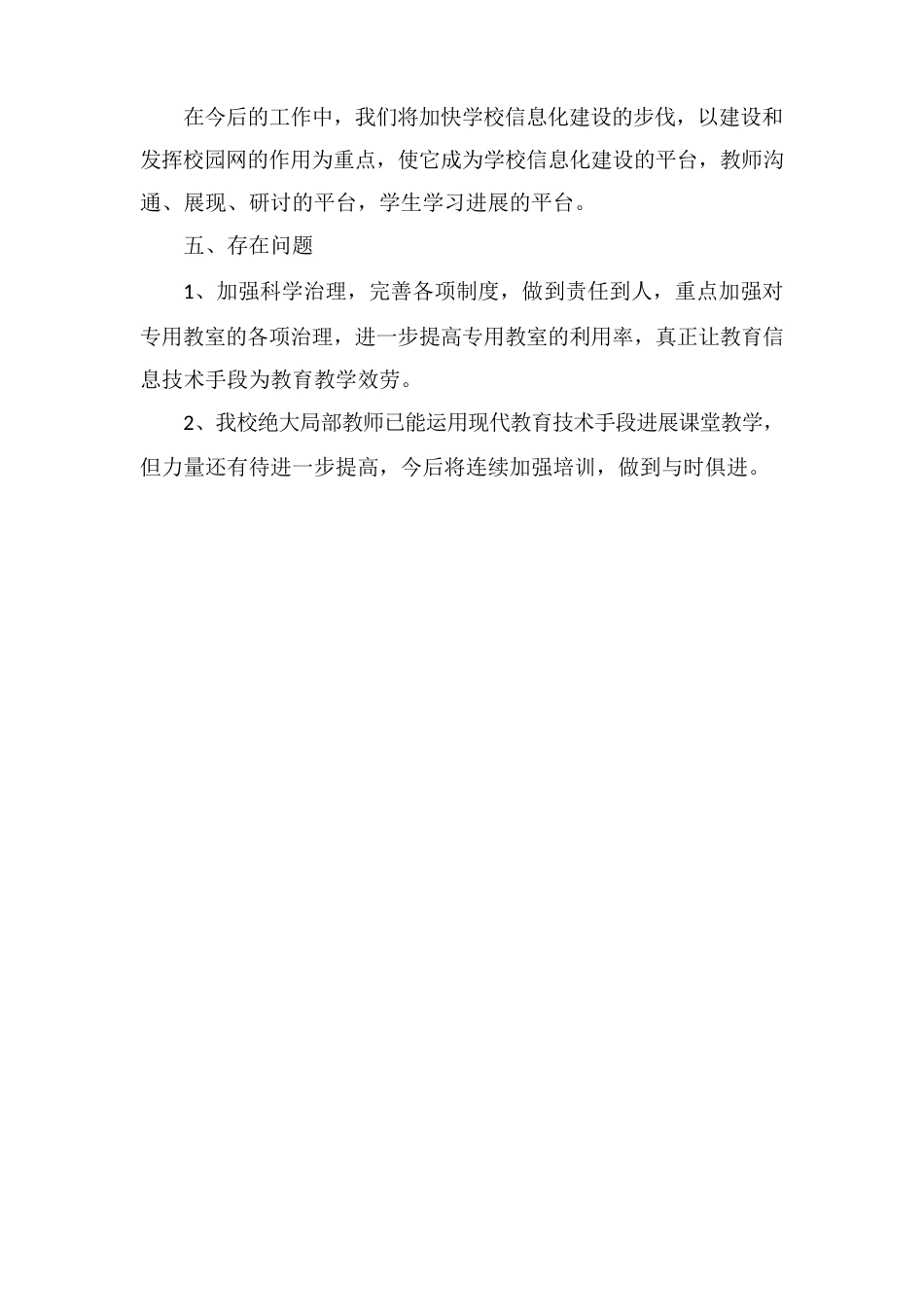 信息化工作自查报告_第3页