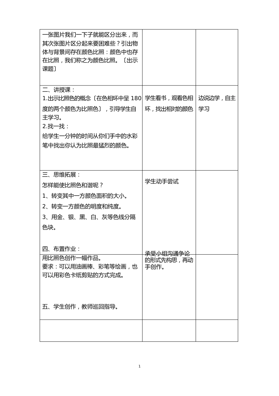 人教版五年级美术上册全册教案_第2页