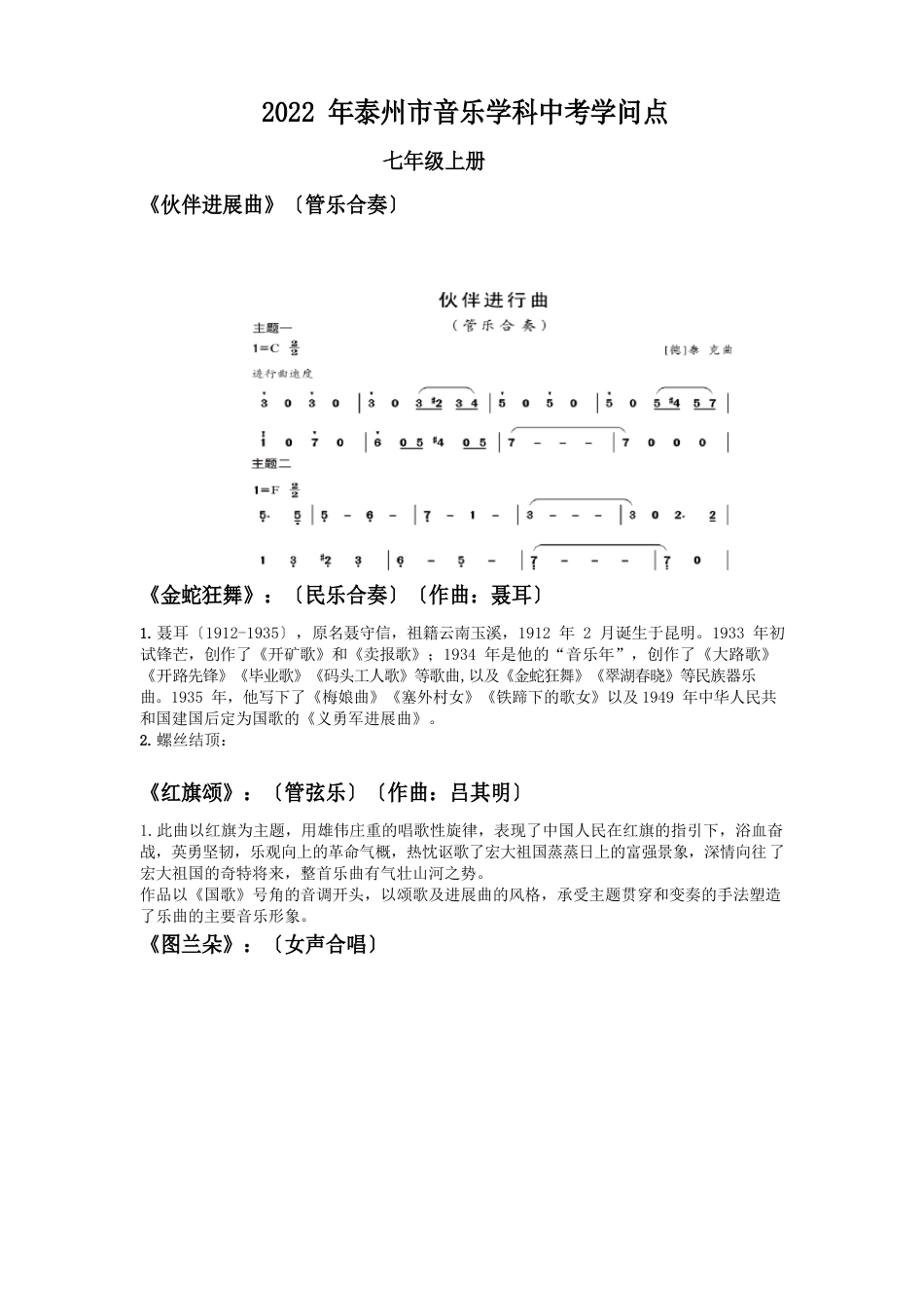 苏教版七年级音乐知识点_第1页