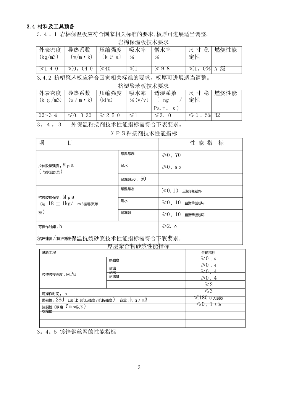 外墙憎水岩棉保温板施工方案_第3页