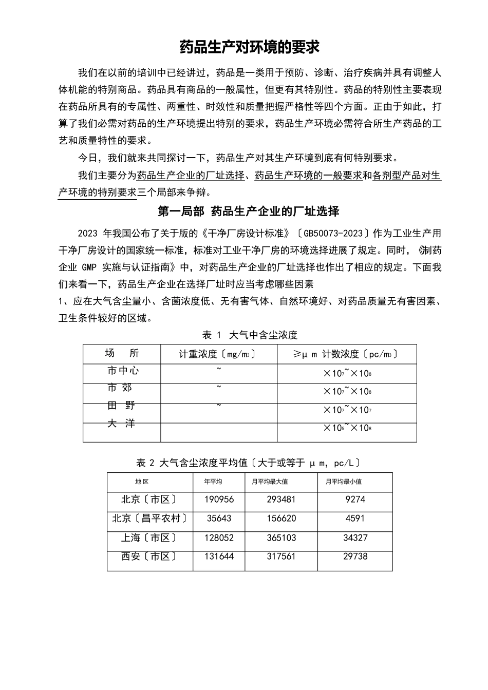 药品生产对环境的要求_第2页