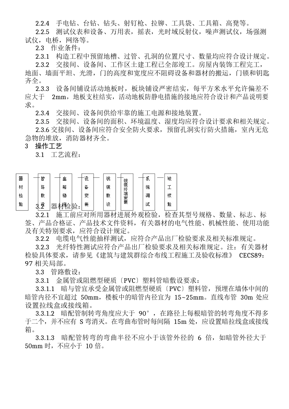 综合布线系统安装工艺标准_第2页