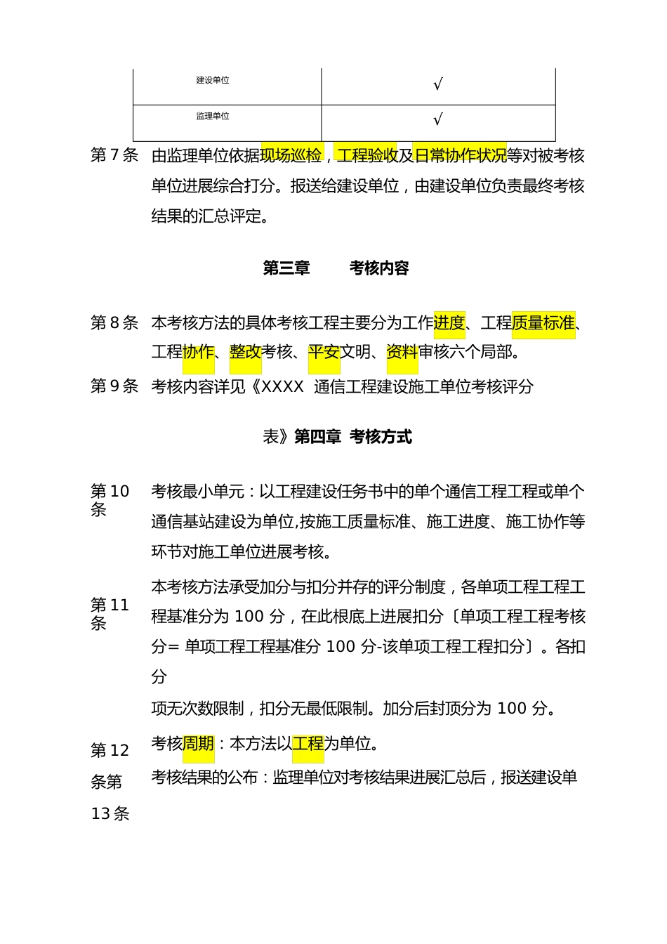 施工单位考核管理办法_第2页