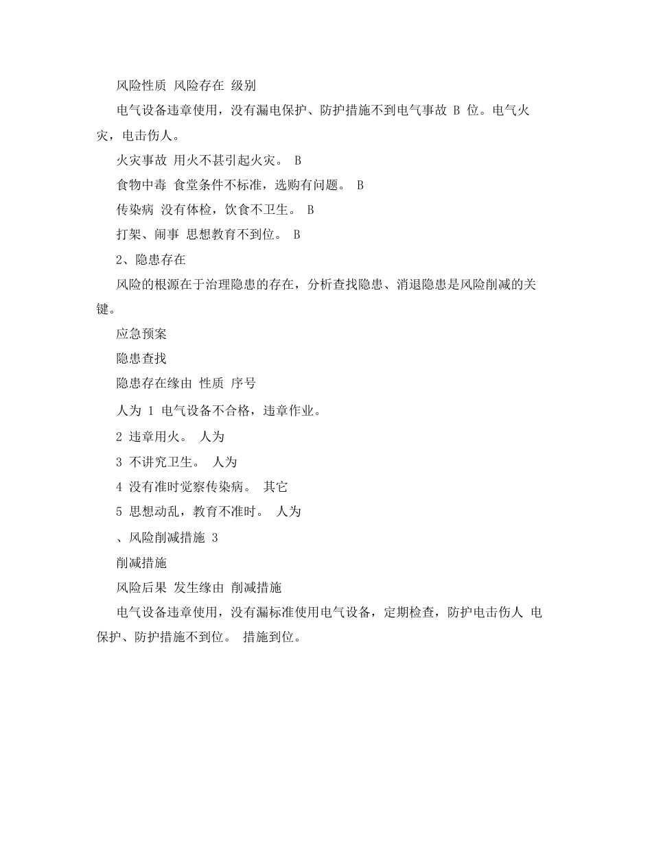 营地事故应急预案_第2页
