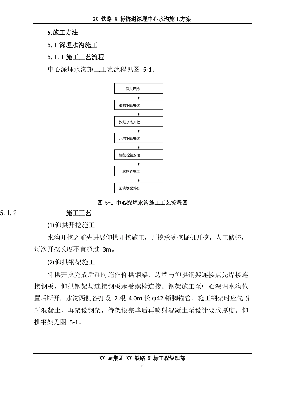 高速铁路隧道深埋中心水沟施工方案_第3页