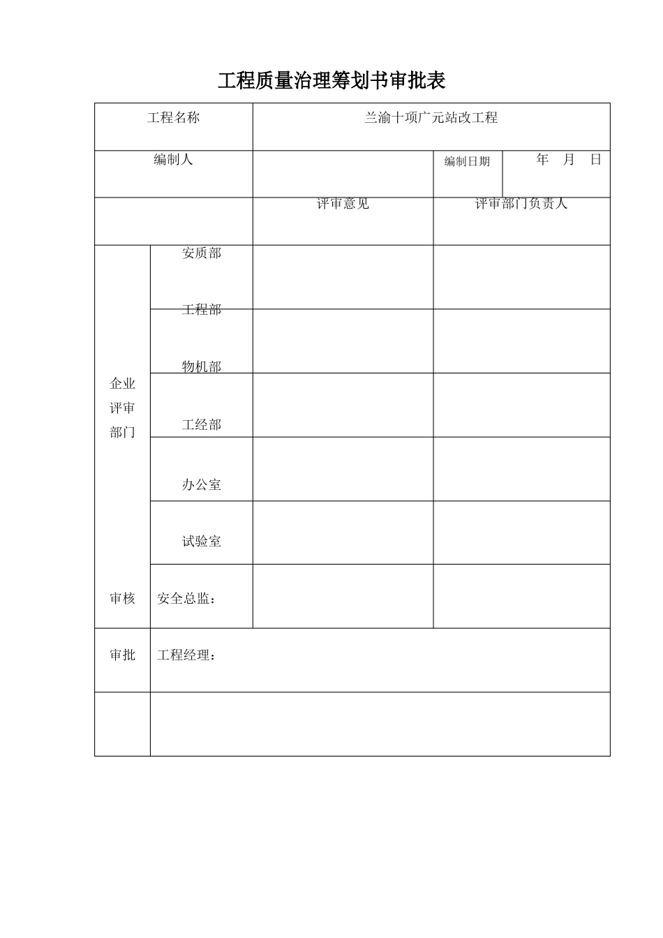 质量管理策划书_第2页