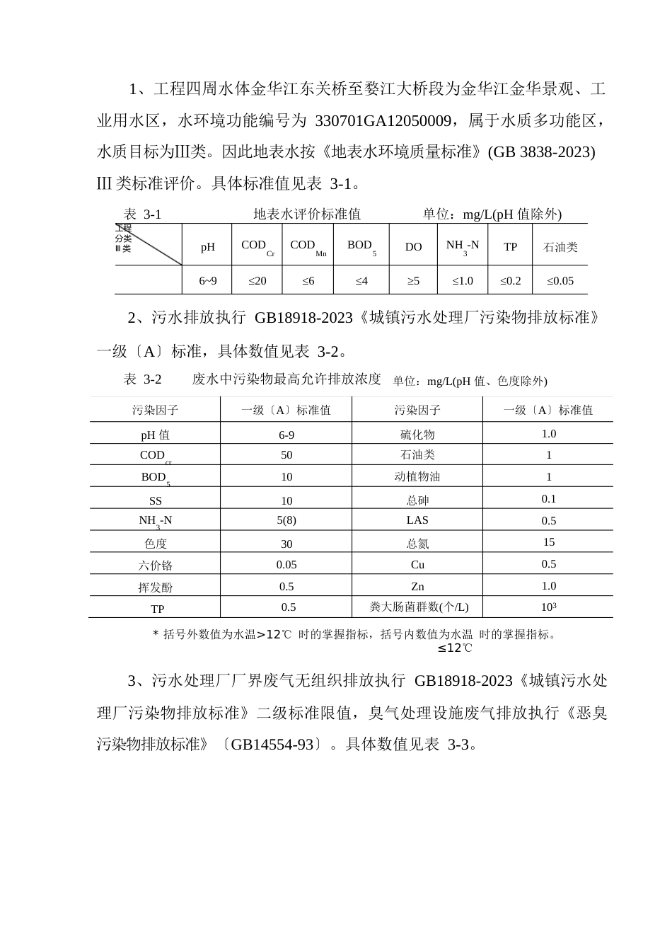 秋滨污水处理厂二期工程方案_第3页