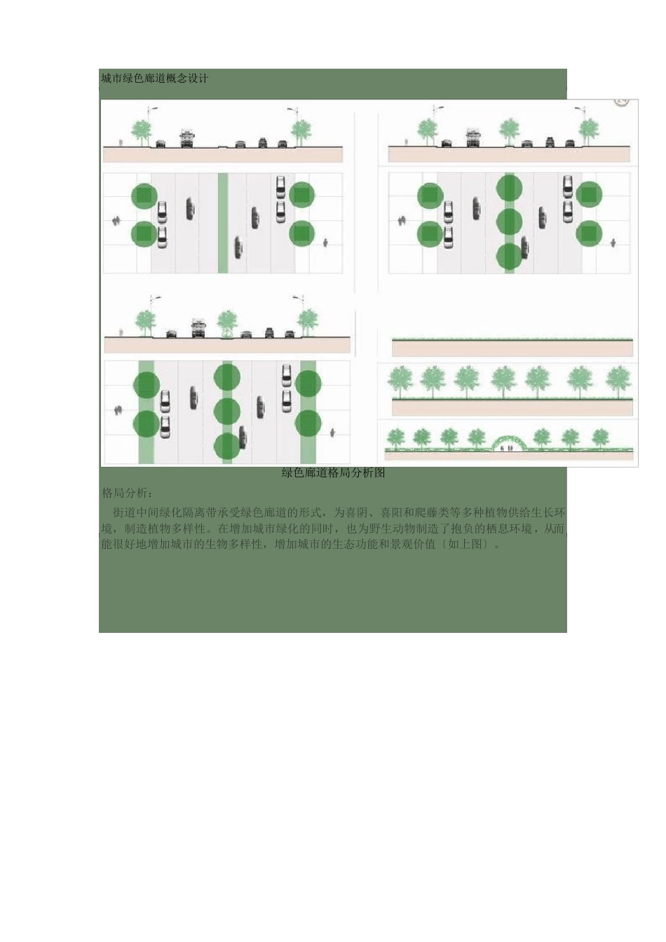 城市绿色廊道概念设计_第1页