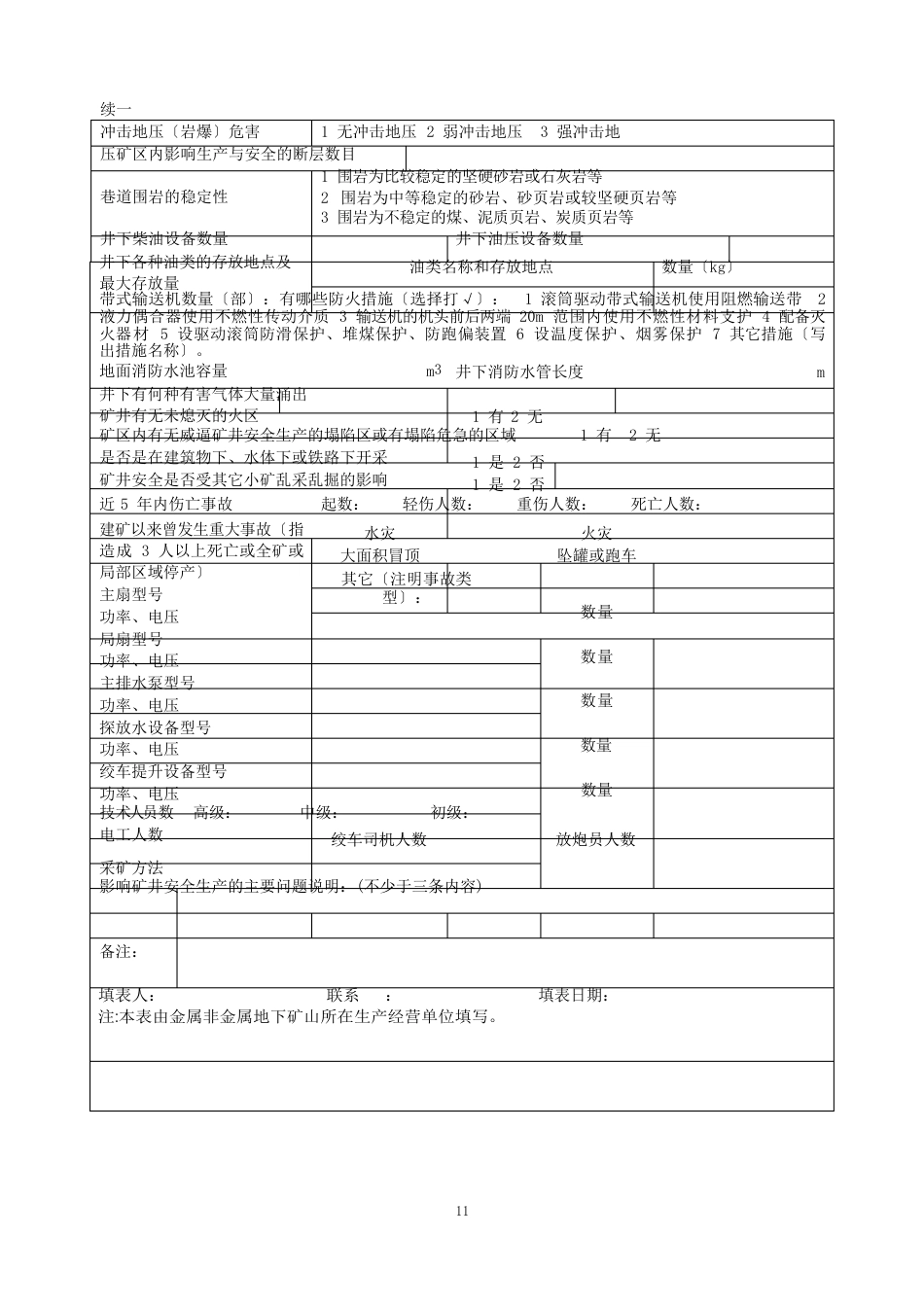 重大危险源监督管理工作相关表格_第2页