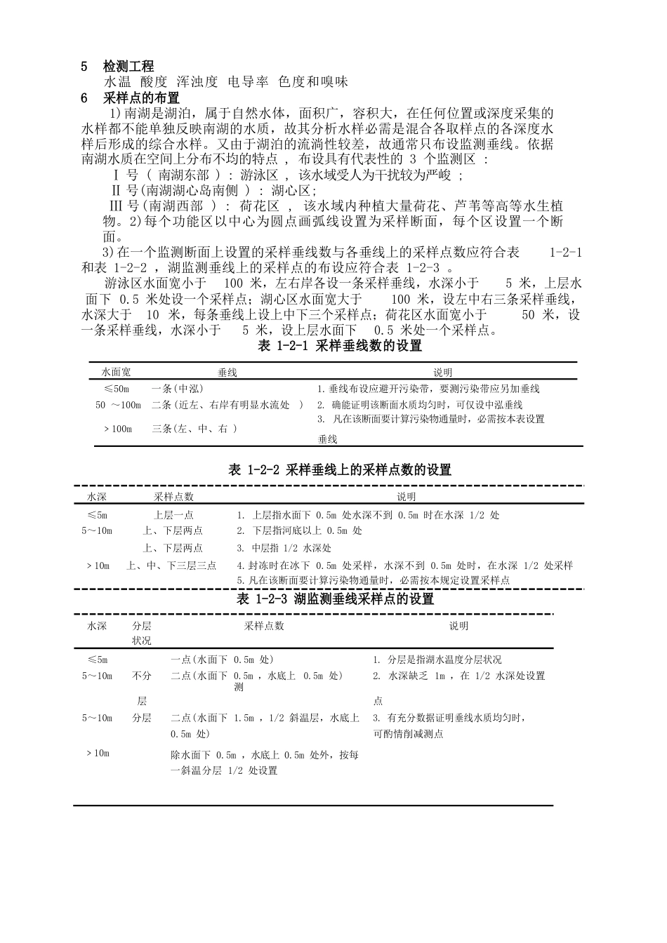 长春南湖水质调查采样方案_第2页