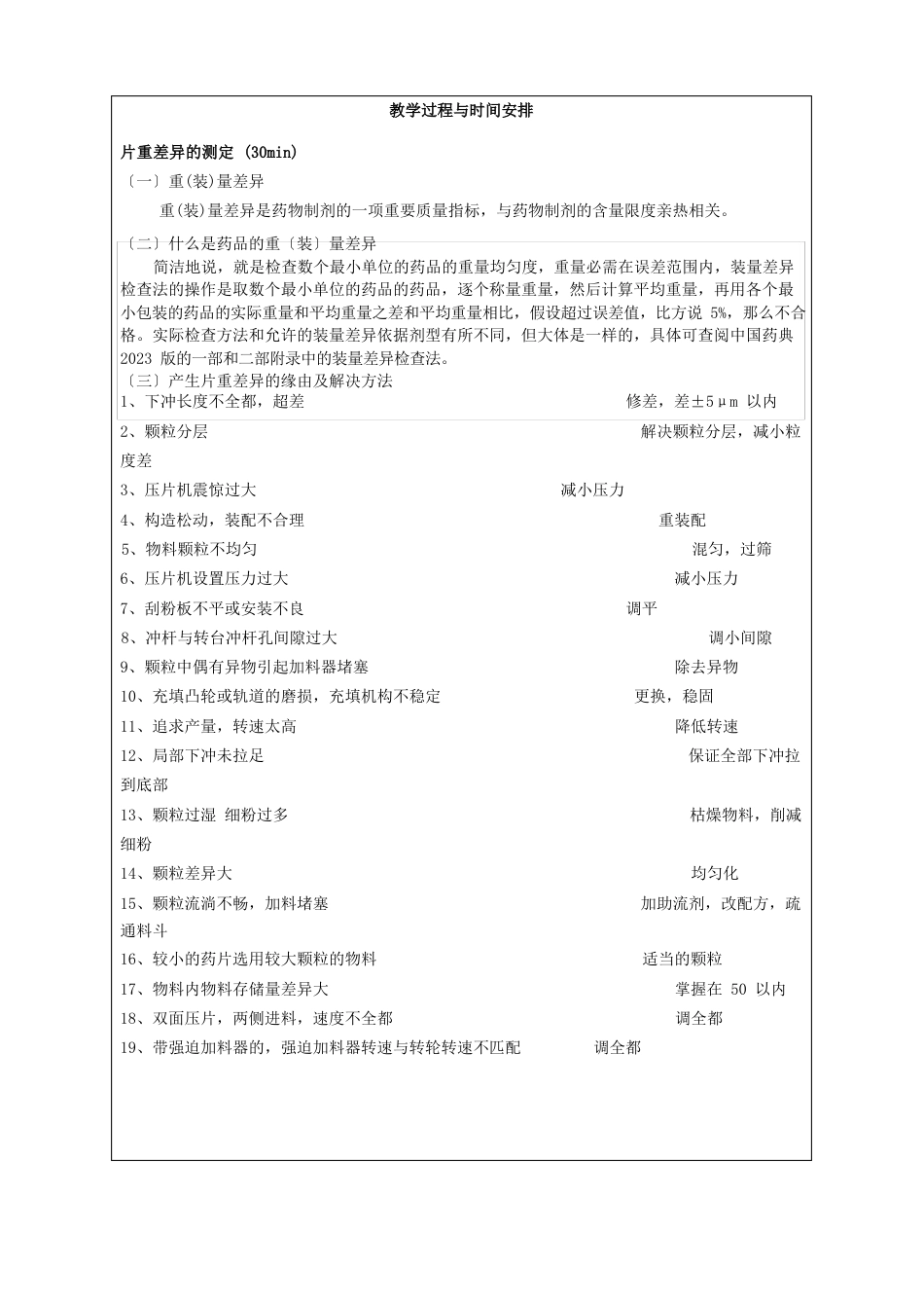 项目课程教案4(片重差异检测)_第2页