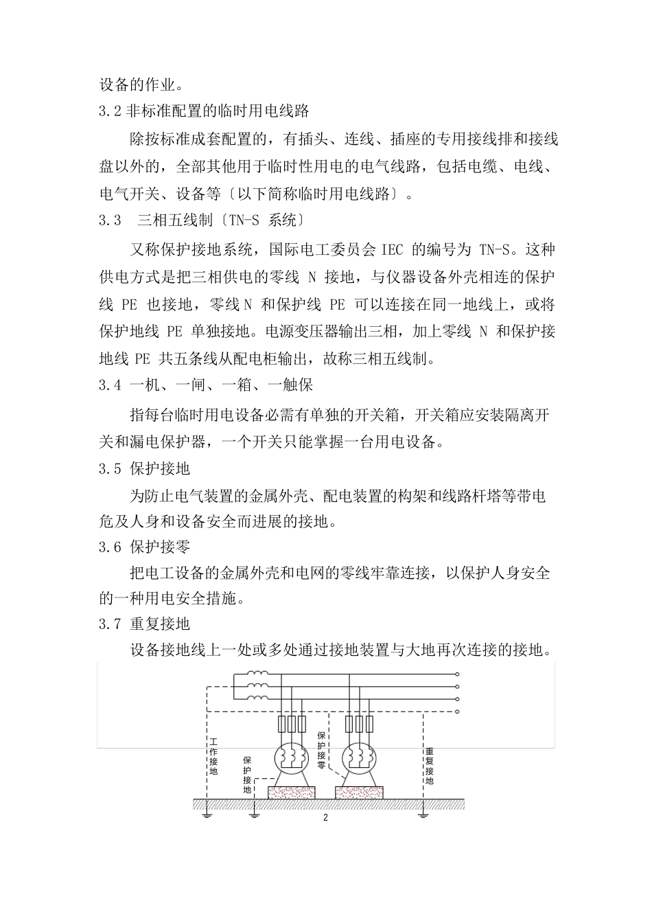 中国石油销售公司临时用电安全管理规定.精讲_第2页