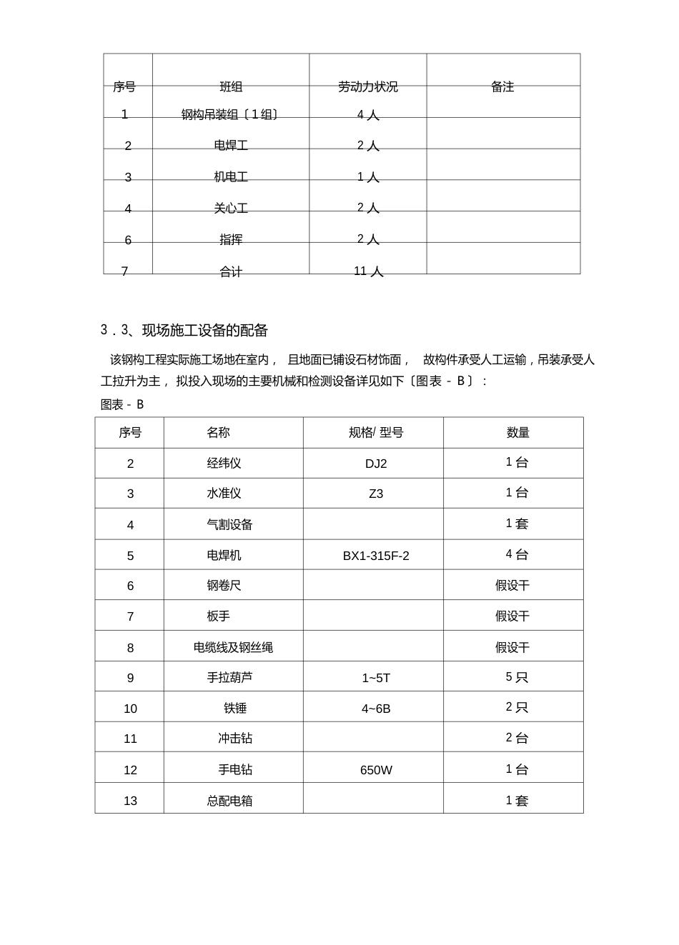 手拉葫芦室内钢梁吊装方案_第3页