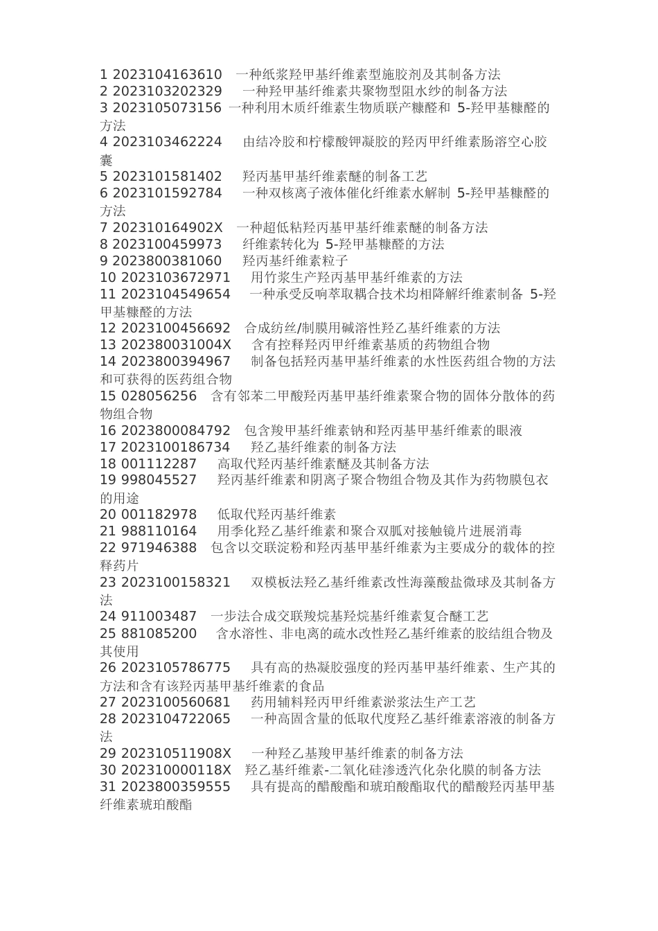 羟丙基甲基纤维素制备工艺技术_第1页