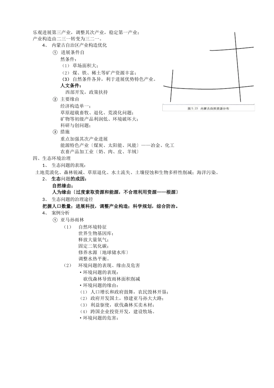 高中地理-区域开发知识点_第3页