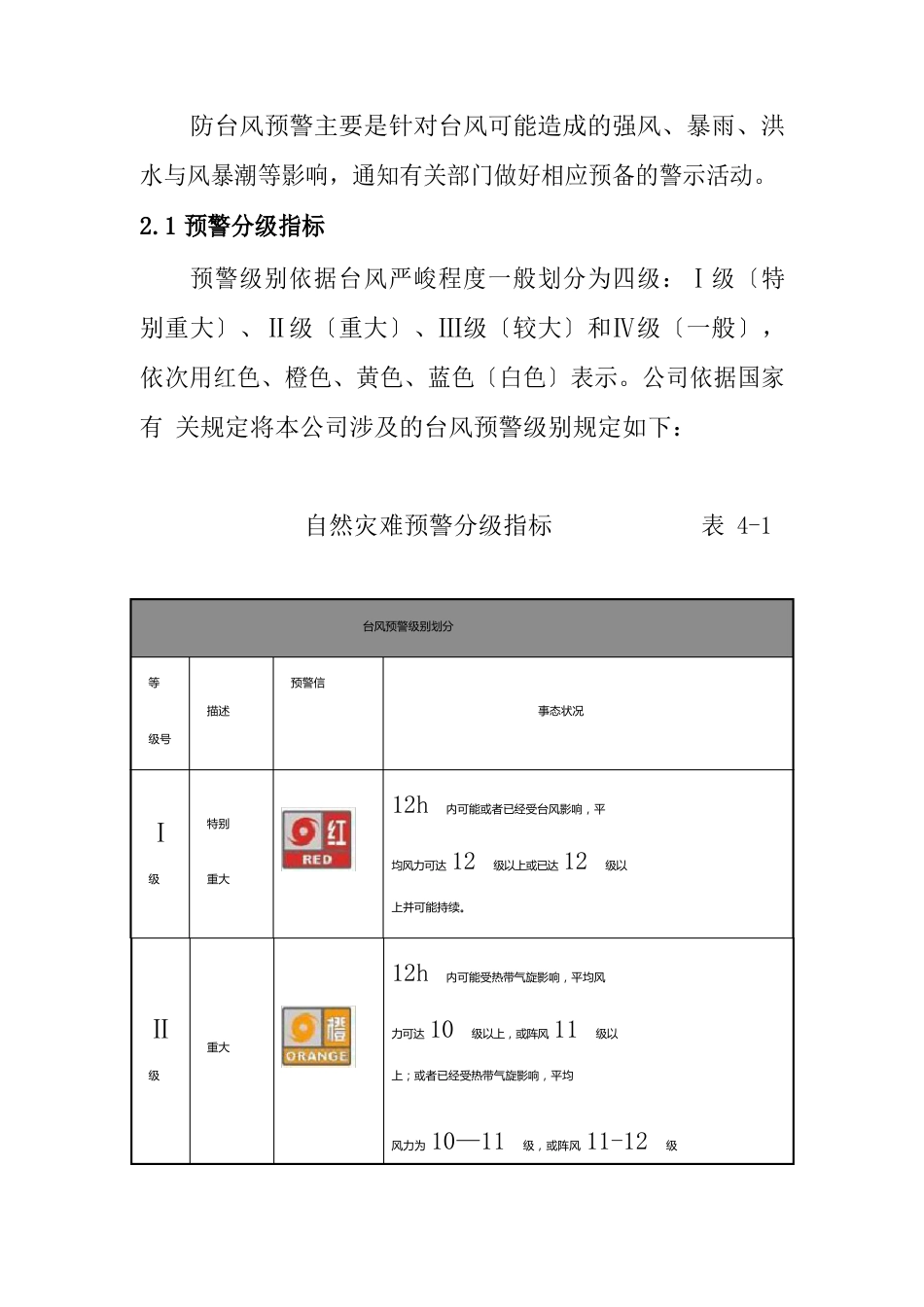 应急预案预防与预警_第2页