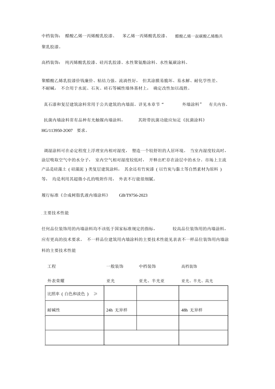 内墙涂料统一技术标准_第3页