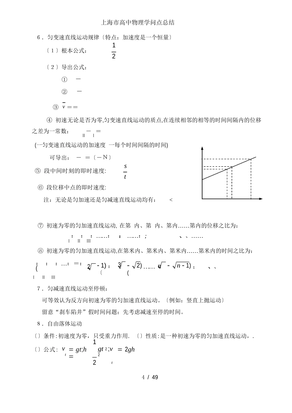 上海市高中物理知识点总结_第2页