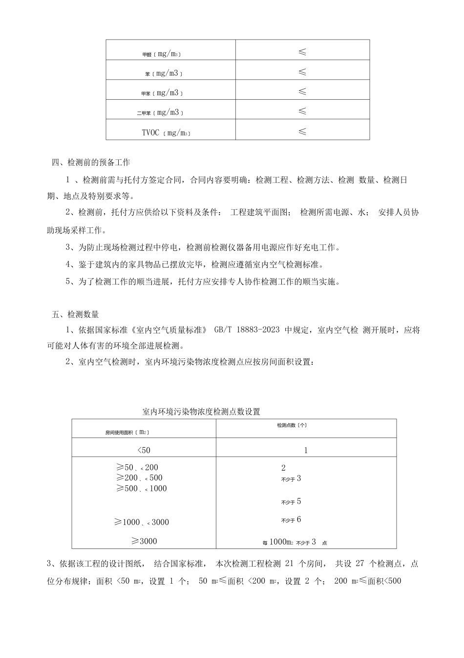 室内空气检测方案叁万_第3页