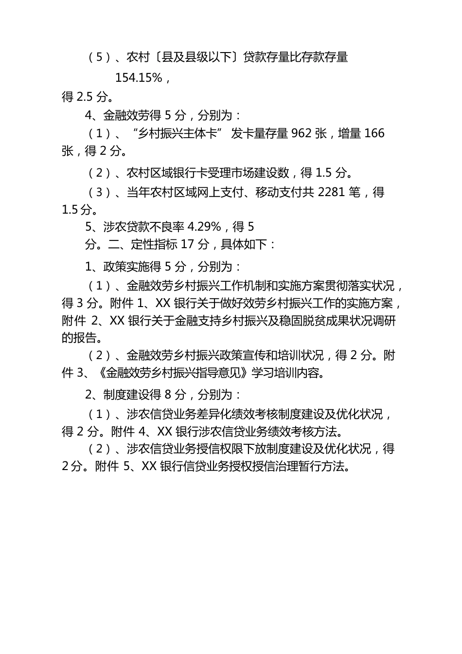 银行年度金融服务乡村振兴效果自评估报告_第3页