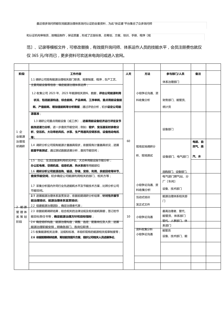 能源管理体系咨询认证的全套资料_第1页