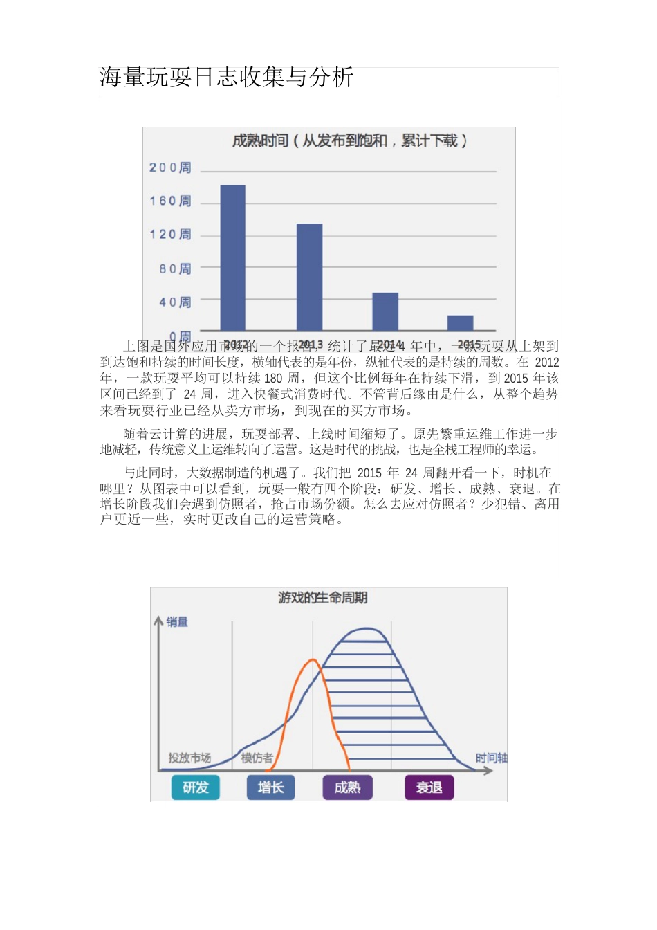 海量游戏日志收集与分析_第1页