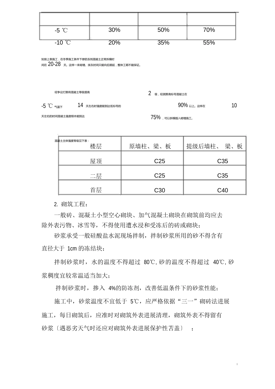 暖棚法冬季施工方案(带计算)_第2页