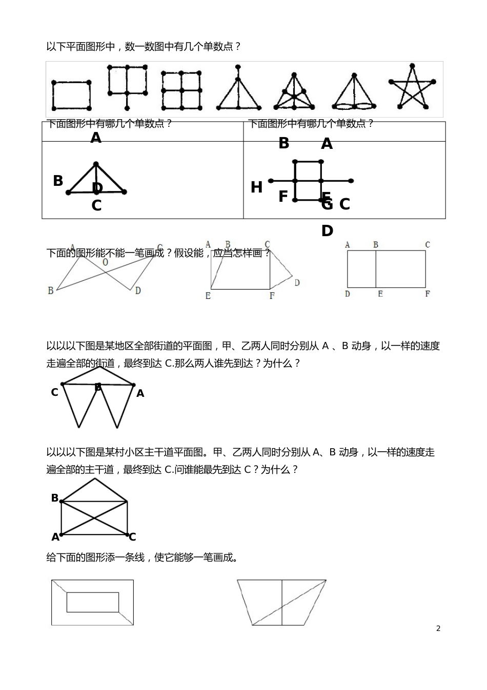 奥数知识点一笔画_第2页