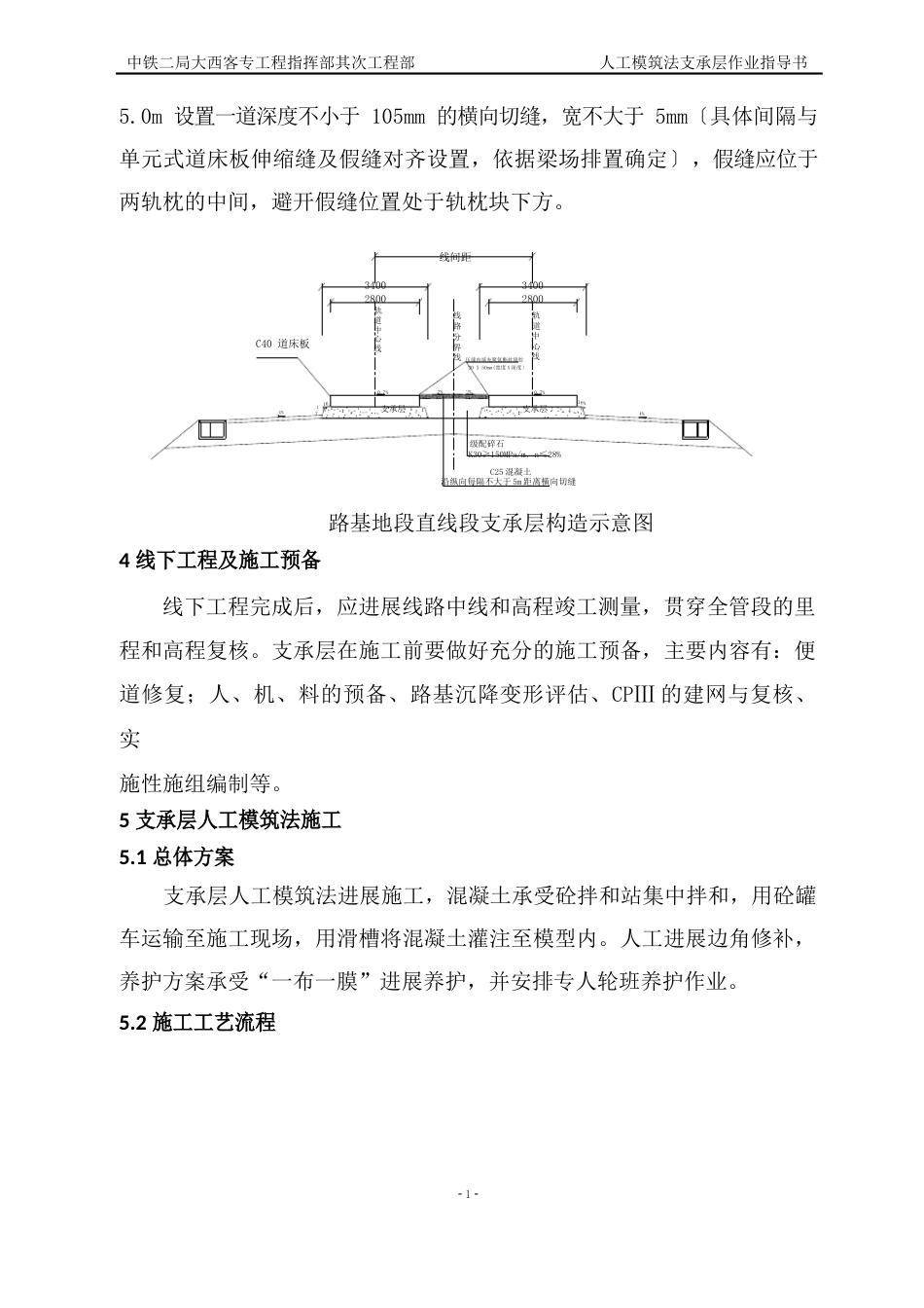 人工模筑法支承层作业指导书_第3页