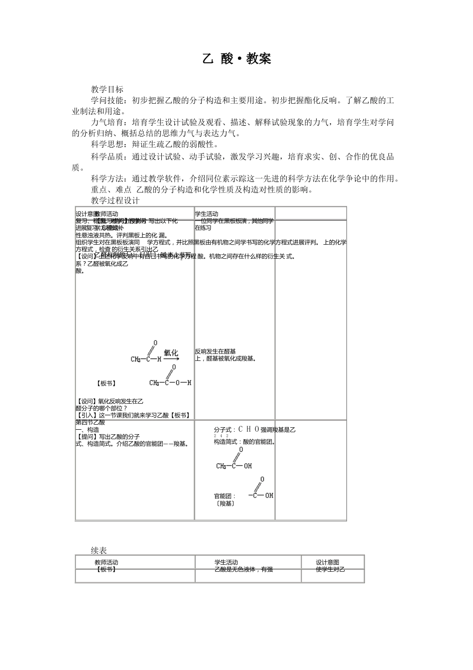 乙酸教案人教课标版_第1页