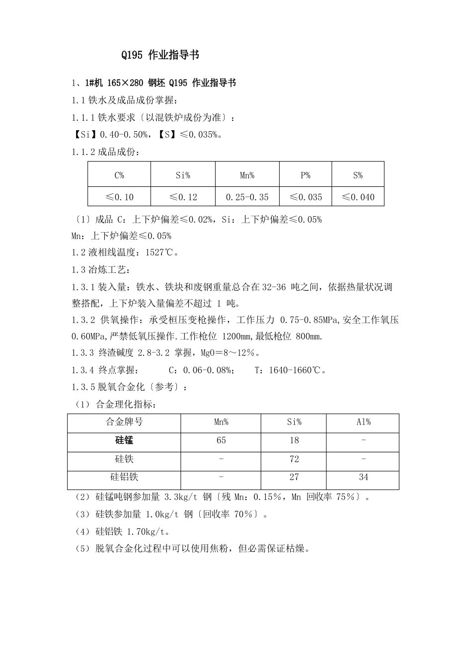 钢Q195作业指导书_第1页