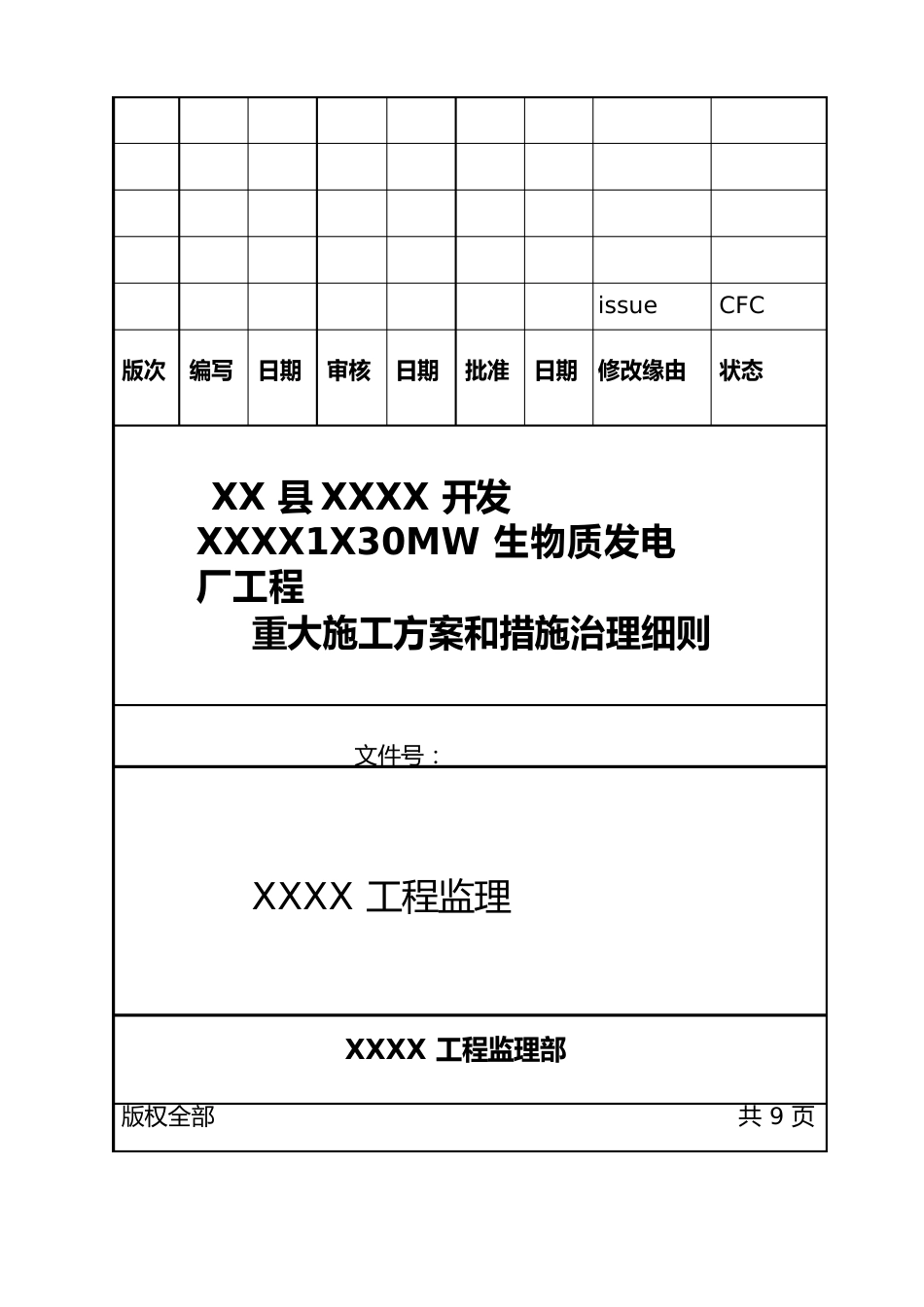 重大施工方案和措施管理细则_第1页