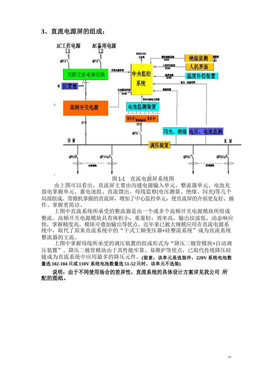 直流屏使用说明书_第2页