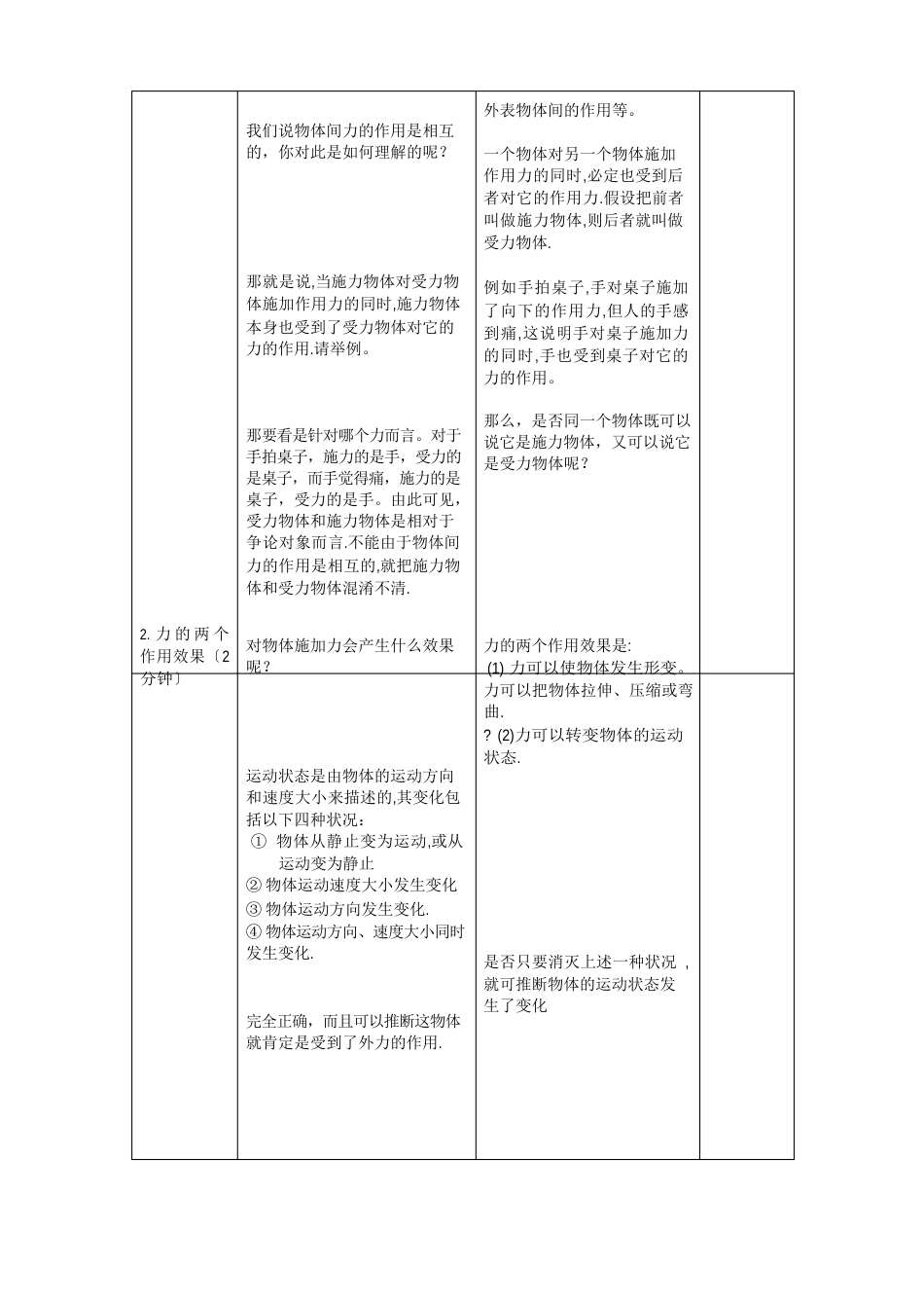 初中物理复习课教案_第2页