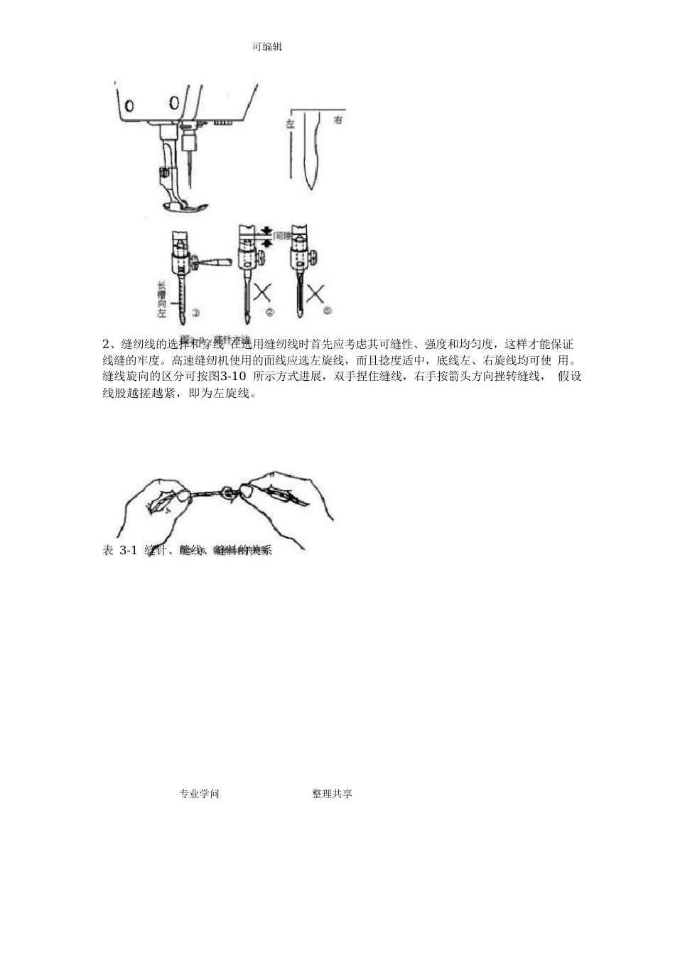 工业缝纫机分类和基本知识_第2页