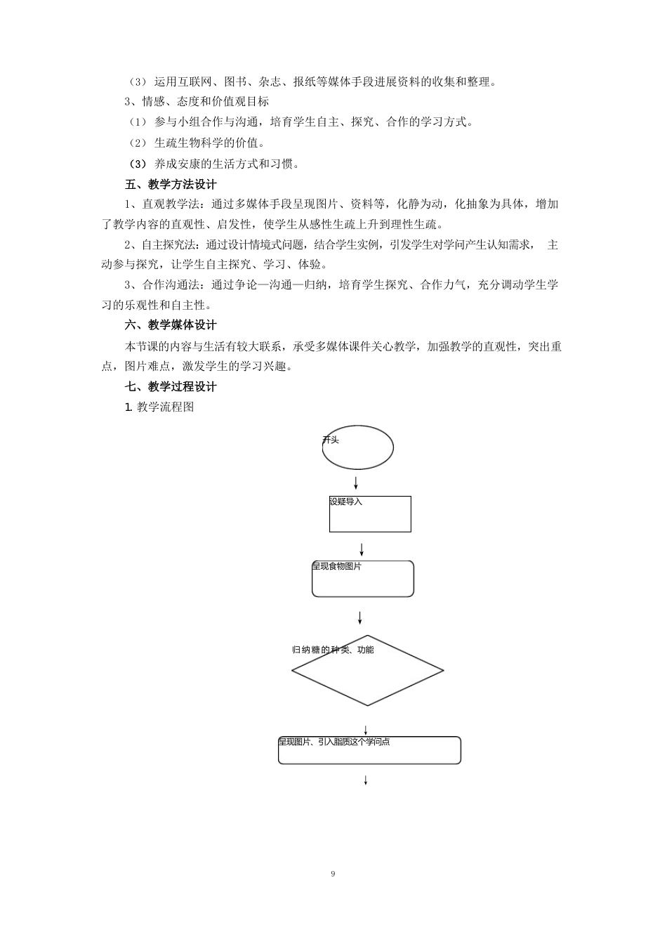 高中生物_细胞中的糖类和脂质教学设计学情分析教材分析课后反思_第2页