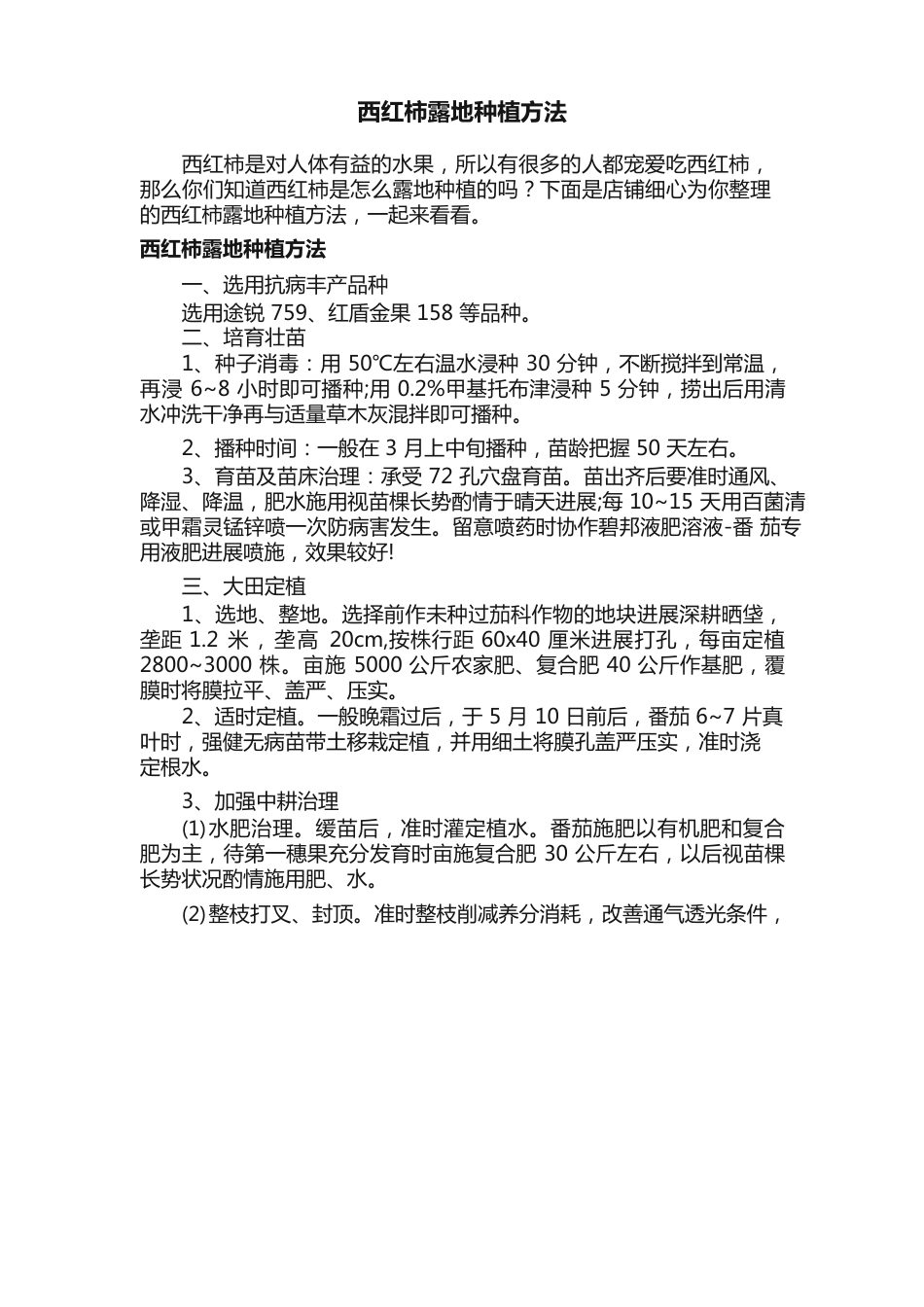 西红柿露地种植方法_第1页