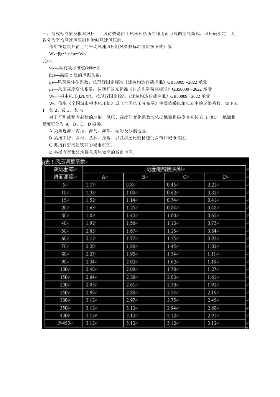 建筑门窗抗风压受力分析和强度计算_第1页